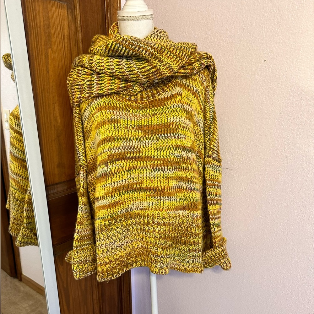 Knit Sweater & Scarf XXL